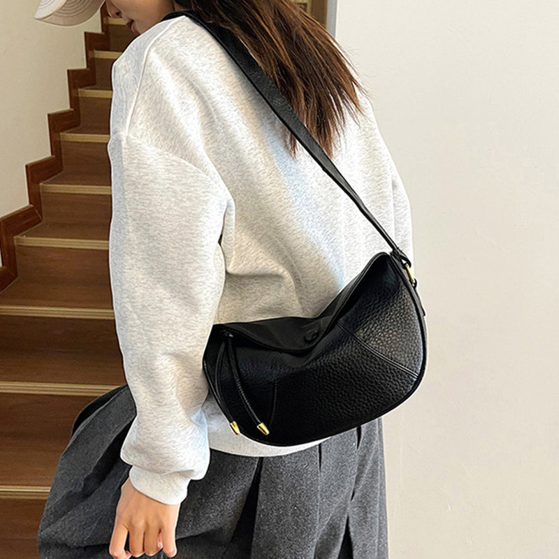 👜 Minimalistická crossbody kabelka Dumpling – štýl a praktickosť v jednom
