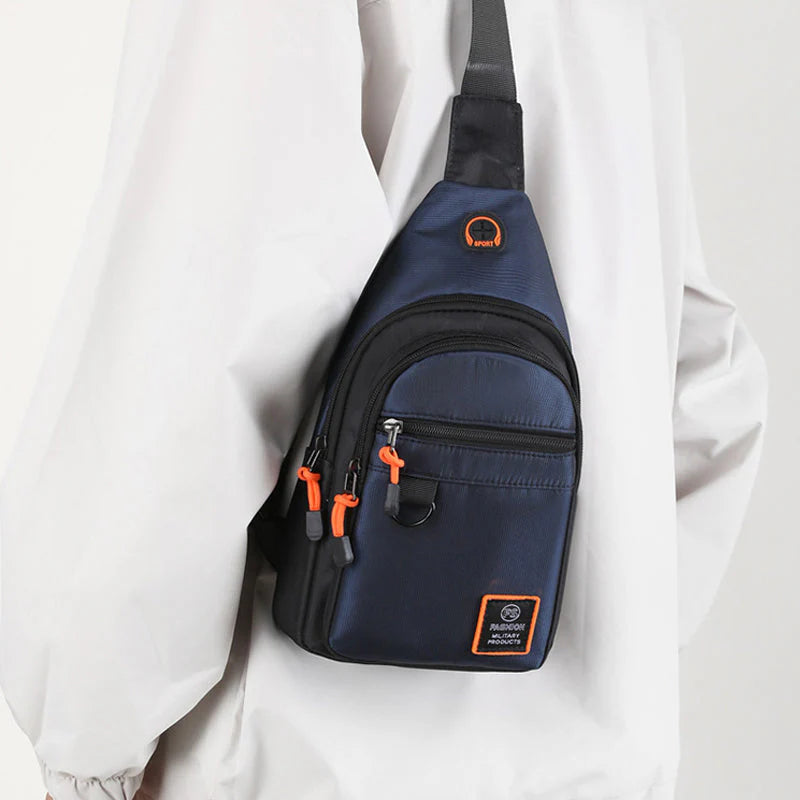 🎒🎒Pánska nepremokavá nylonová crossbody taška