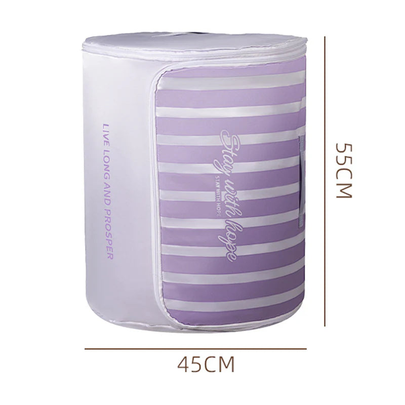 😍 Kompresná taška na deky so zipsom – viac miesta v skrini bez poškodenia nadýchanosti! 🛏️