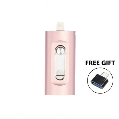 Univerzálna USB kľúčenka 3 v 1