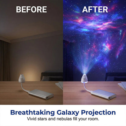 🌌✨ Planetárny projektor s Mliečnou dráhou – relaxačná vesmírna atmosféra doma!