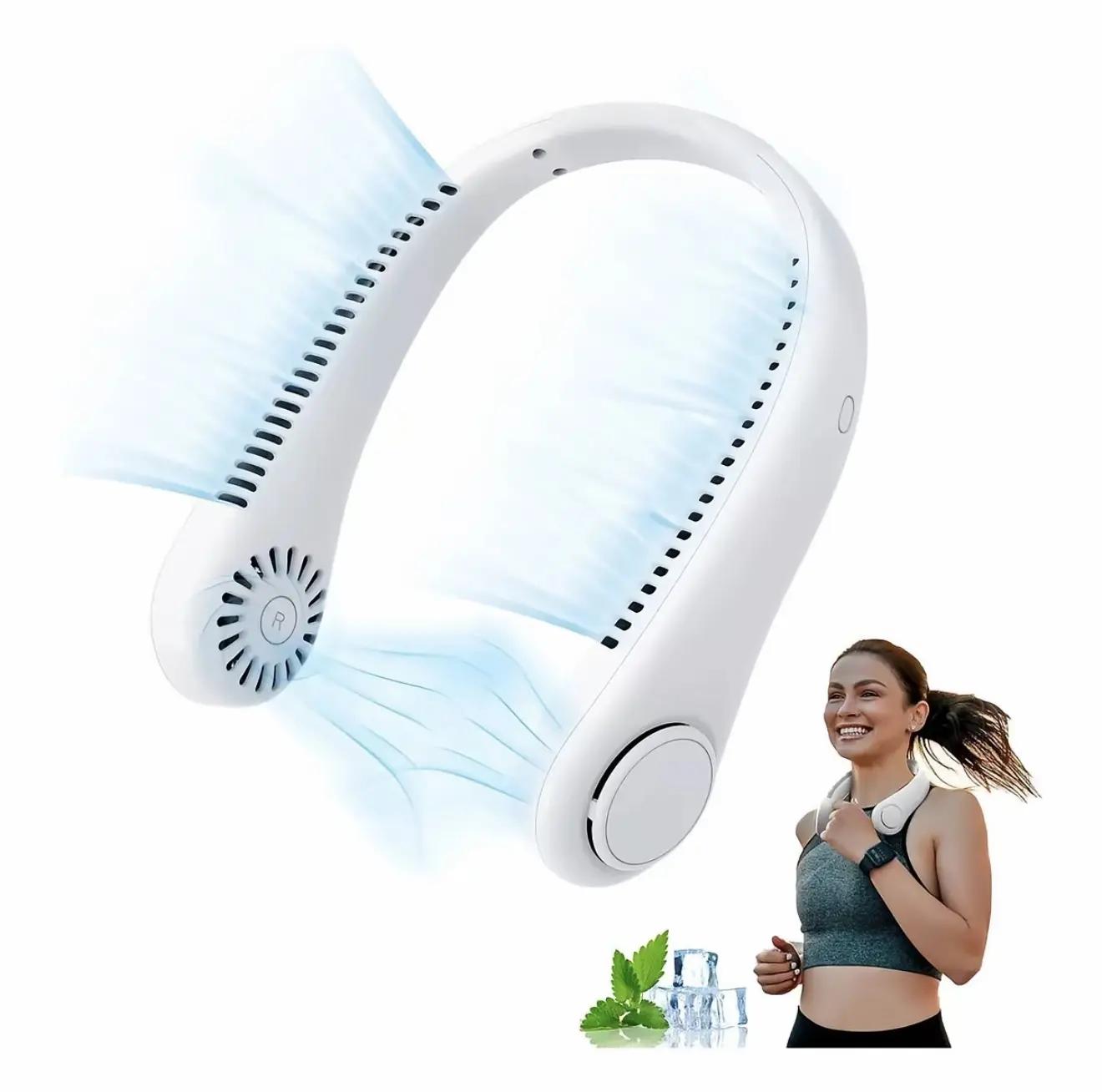 🌬️ Konečne chladivo aj v horúčavách – ventilátor na krk bez lopatiek! ✨