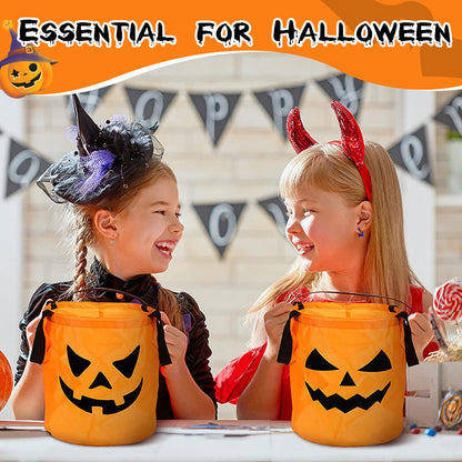 Halloweenská taška so svietiacou tekvicou