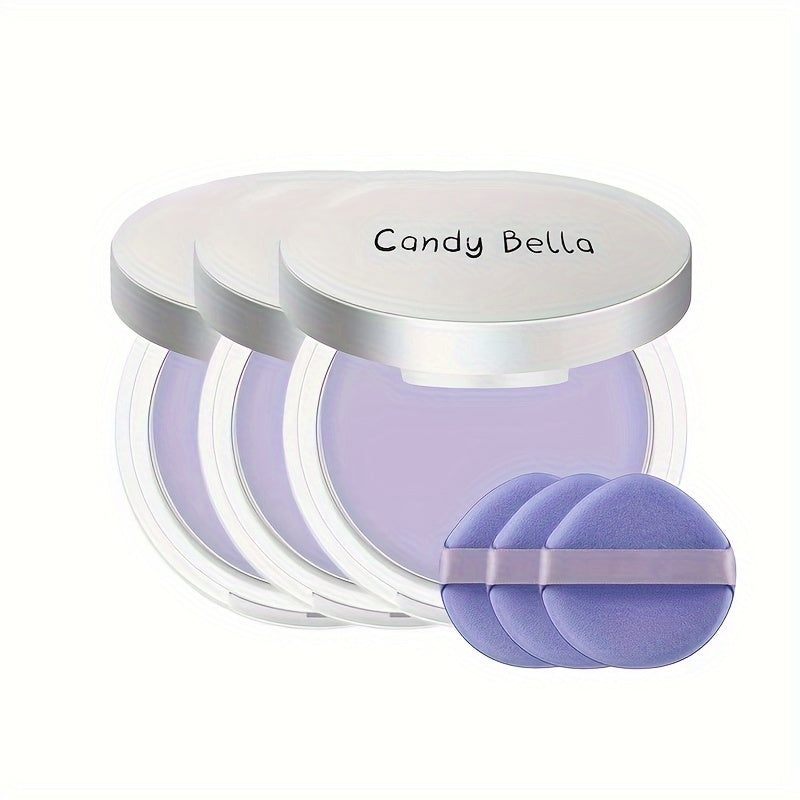 【💃🏻Vytvorte si dokonalý make-up look】Fixačný púder na kontrolu mastnoty s jemnou textúrou, šetrný k pokožke