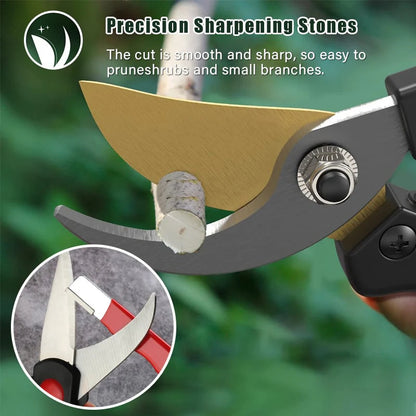 🌿 Prenosný brúsik na záhradné nožnice – rýchly a jednoduchý na nože a nožnice, ideálny na použitie vonku 🔪✂️