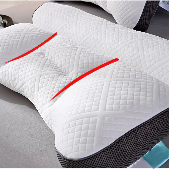 【🛏️Pohodlný spánok】Ultra pohodlný ergonomický vankúš na podporu krku