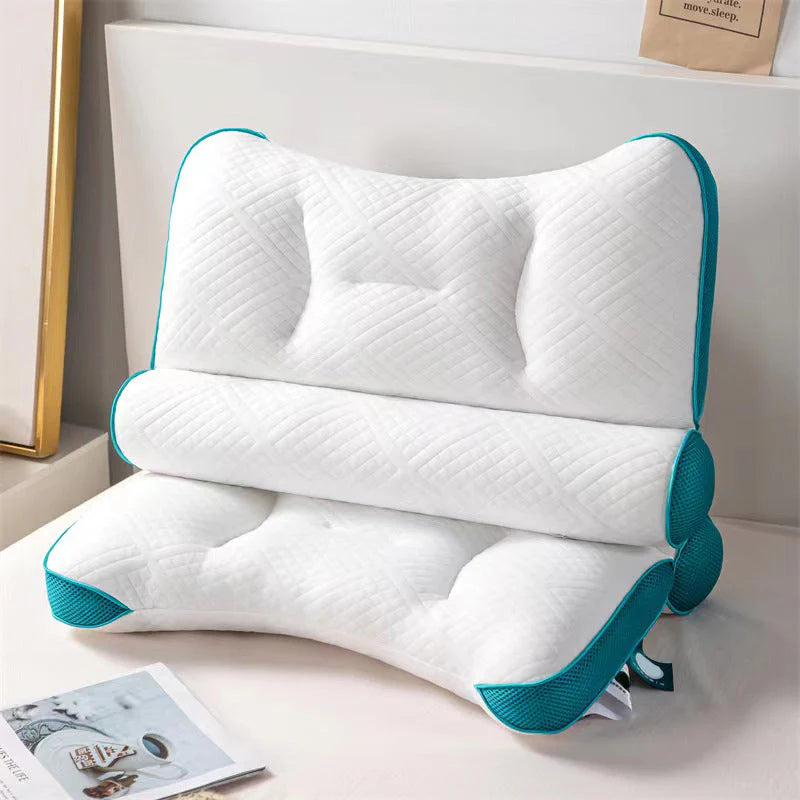 【🛏️Pohodlný spánok】Ultra pohodlný ergonomický vankúš na podporu krku