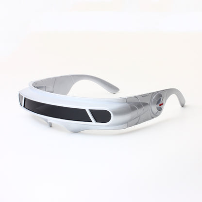 😎⚡ Asymetrické punkové slnečné okuliare – Retro Laser Eye štýl s UV400 ochranou! ✨