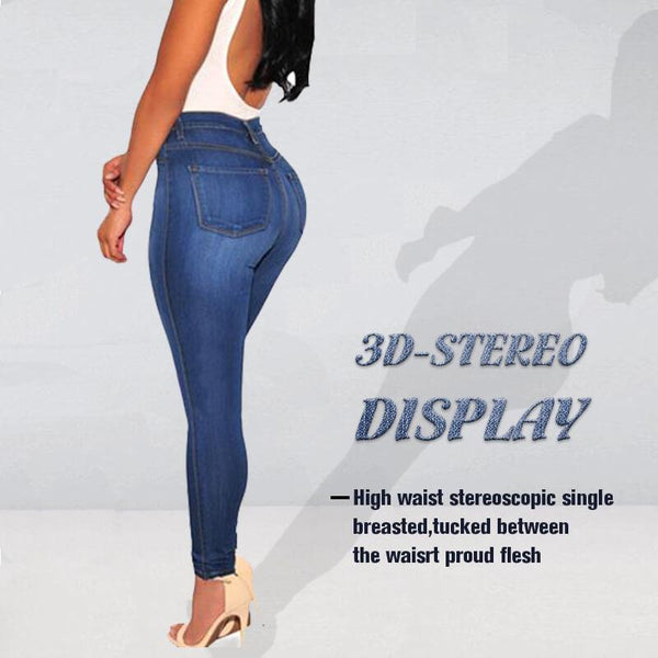 👖 Dámske Strečové Džínsové Nohavice – Pohodlie A Štýl Pre Každý Deň! 🩳