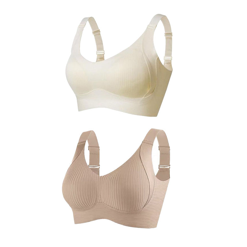 🔥👙Spevnite ovisnuté prsia bez kostíc – bezšvová push-up podprsenka. Na dobierku!