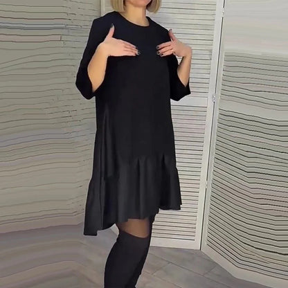 👗 Ležérne mikinové šaty s krížovým výstrihom – Maximálne pohodlie & elegantný štýl! ✨
