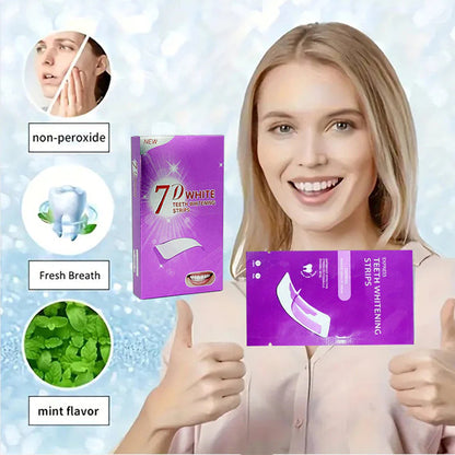 💥🦷 Profesionálne domáce bieliace pásiky na zuby – bezpečné a účinné🌿, pre žiarivý úsmev.