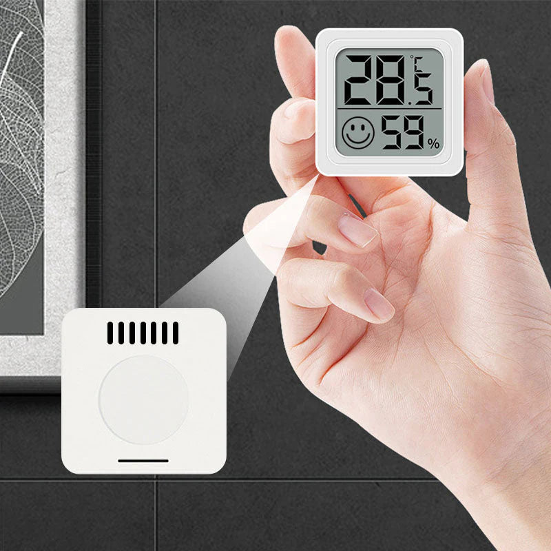 🌡️ 2 v 1 Digitálny Hőmérő + Higrométer – Presný, Kompaktný a Ľahko Čitateľný! 📊