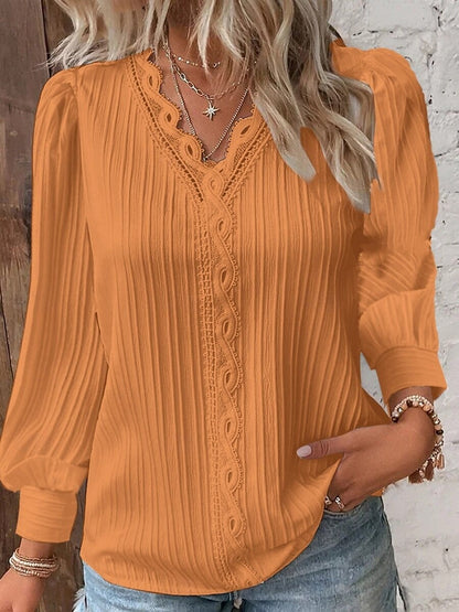 💃 Elegantna Ženska Čipkasta Srajca – Moda In Udobje V Eni! 🌸