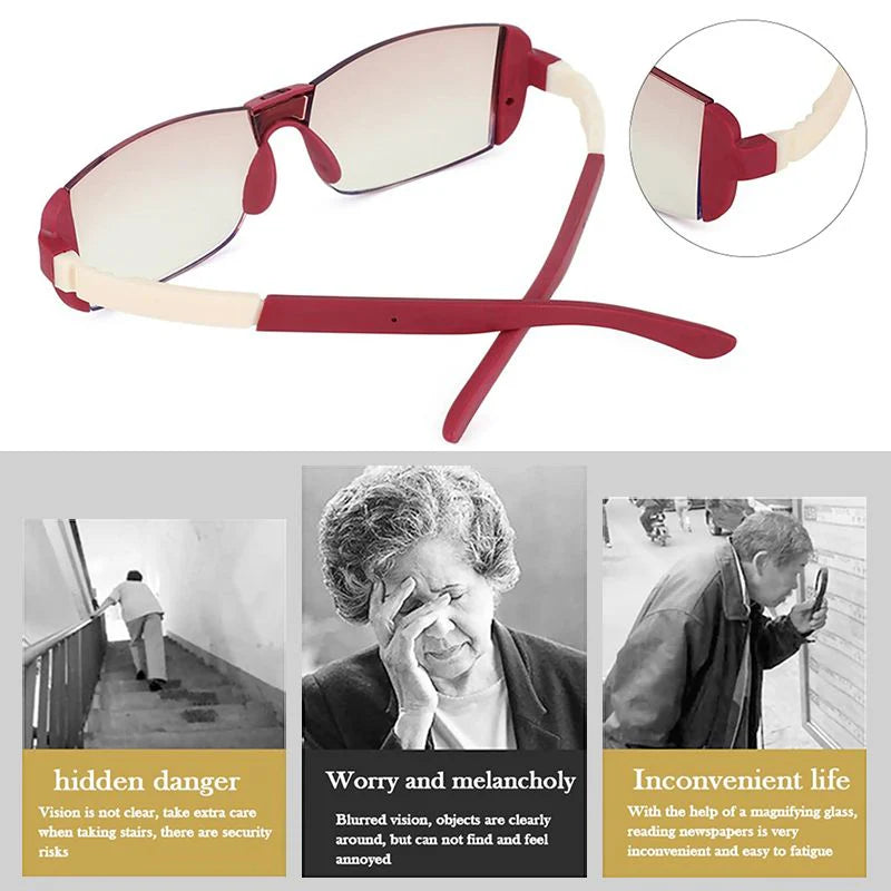 🕶️ Okuliare s filtrom modrého svetla, ktoré zmierňujú únavu očí – na videnie do diaľky aj na blízko | 2 v 1