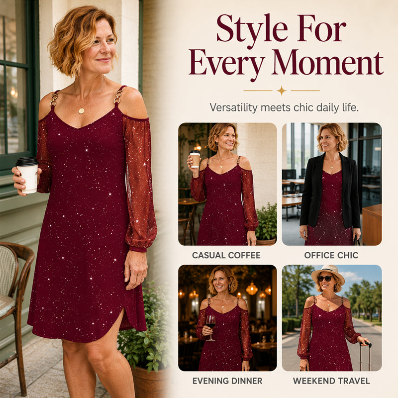 👗 Elegantné šaty s odhalenými ramenami – ženský štýl! ✨