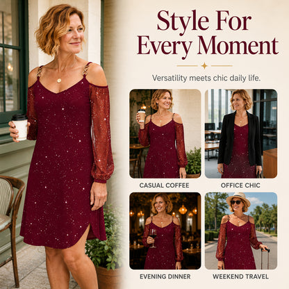 👗 Elegantné šaty s odhalenými ramenami – ženský štýl! ✨