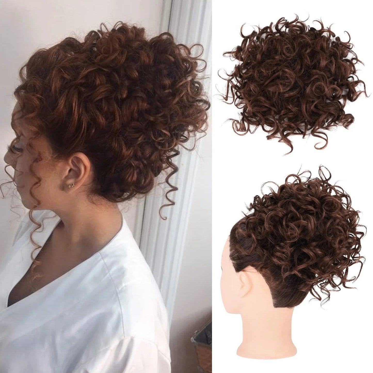 👑 Voľný Kučeravý Drdol – Rýchly Styl + Štyl Bez Námahy! 💇