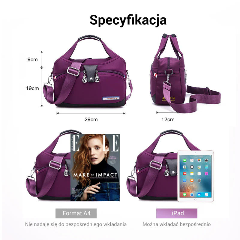 ✨ Taška proti krádeži s 10 vreckami – ľahká a módna pre vaše zdravie! ✨