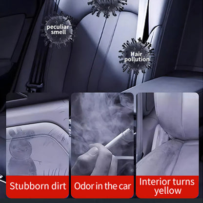 【😱 Auto interiér žltne, má nepríjemný zapach? Tento čistiaci krém to vyrieši za 3 kroky!】Belső tisztító krém autókra
