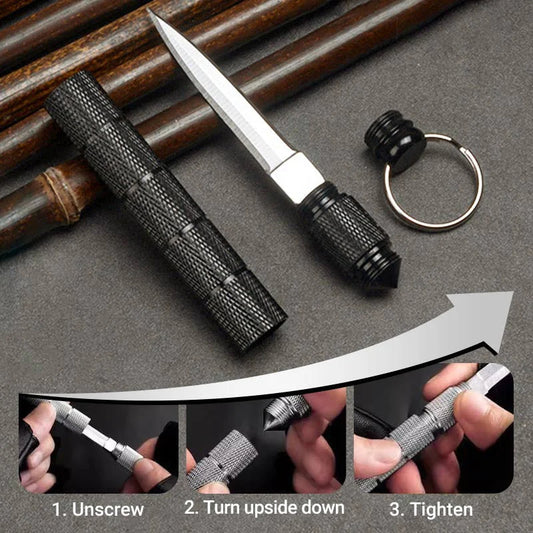 🌟 Vreckový Nôž S Kľúčnym Prívěskom – Viacfunkčnosť + Odolnosť + Darček! 🔪