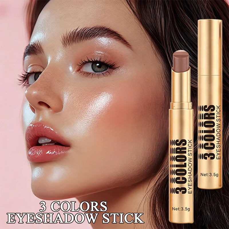 💄1+1 zadarmo 💥 3 v 1 očný tieň v tyčinke s farebným prechodom – nanáša sa jedným ťahom, je vodovzdorný a má zakrivenú špičku ✨