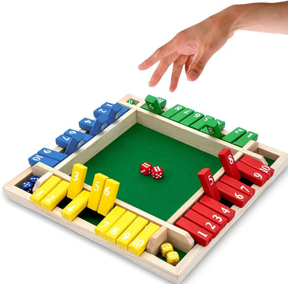 ✨ Stolová Hra Shut the Box – Rodinná Zábava A Matematický Trening! 🧩