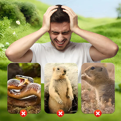 🐭🐁Solárny vodotesný plašič zvierat
