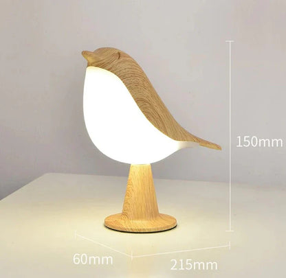 🐦 Nočná Lampa BirdZen – Relaxácia + Elegancia + Bezdrôtové Používanie!