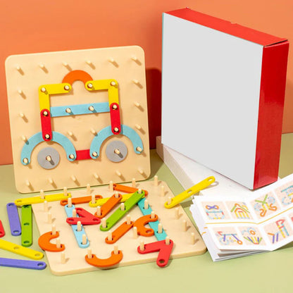 【🧩 Nechajte deti užívať si učenie hrou.】Montessori hádanky