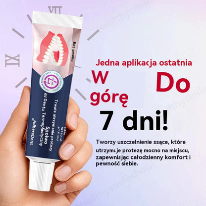 👨🏻‍⚕️Lepidlo na zubné protézy AdhereDent® – stabilita a prirodzené pohodlie pri nosení