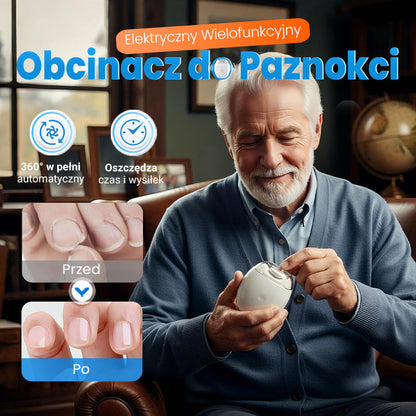 🧼 Automatická Brúska Na Nechty – Bezpečnosť + Uľahčenie Pielegnácie! 💅