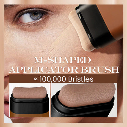 (🔥Kúpte jeden, druhý dostanete zadarmo🔥)✨2025 Neviditeľný tekutý make-up v kontakte so vstavaným štetcom, dostupný vo viacerých farbách