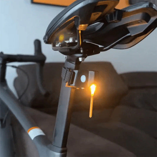 【🚲 Cestujte bezpečne】LED zadné svetlo na bicykel