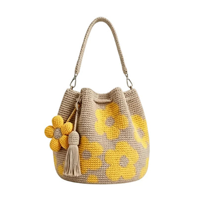 🌼 Háčkovaná bucket taška – letný must-have!
