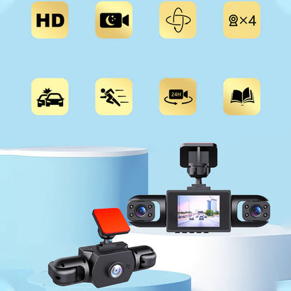 🚗 Palubná Kamera 360° – Full HD + Bezpečnosť + Dôkazy Na Každý Okamih! 📸