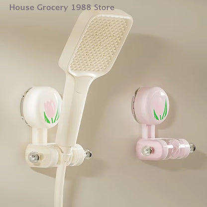 🌟 Držiak sprchovej hlavice – bezvŕtací, nastaviteľný a s darovým druhom! 🛁