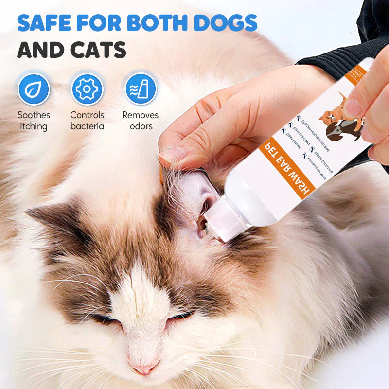 🐱🐶Čistič uší pre zvieratá – Obmedzuje rozmnožovanie baktérií