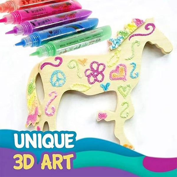 🌈 3D fixky Puffy – z kresby na plastické majstrovské dielo! 🎨
