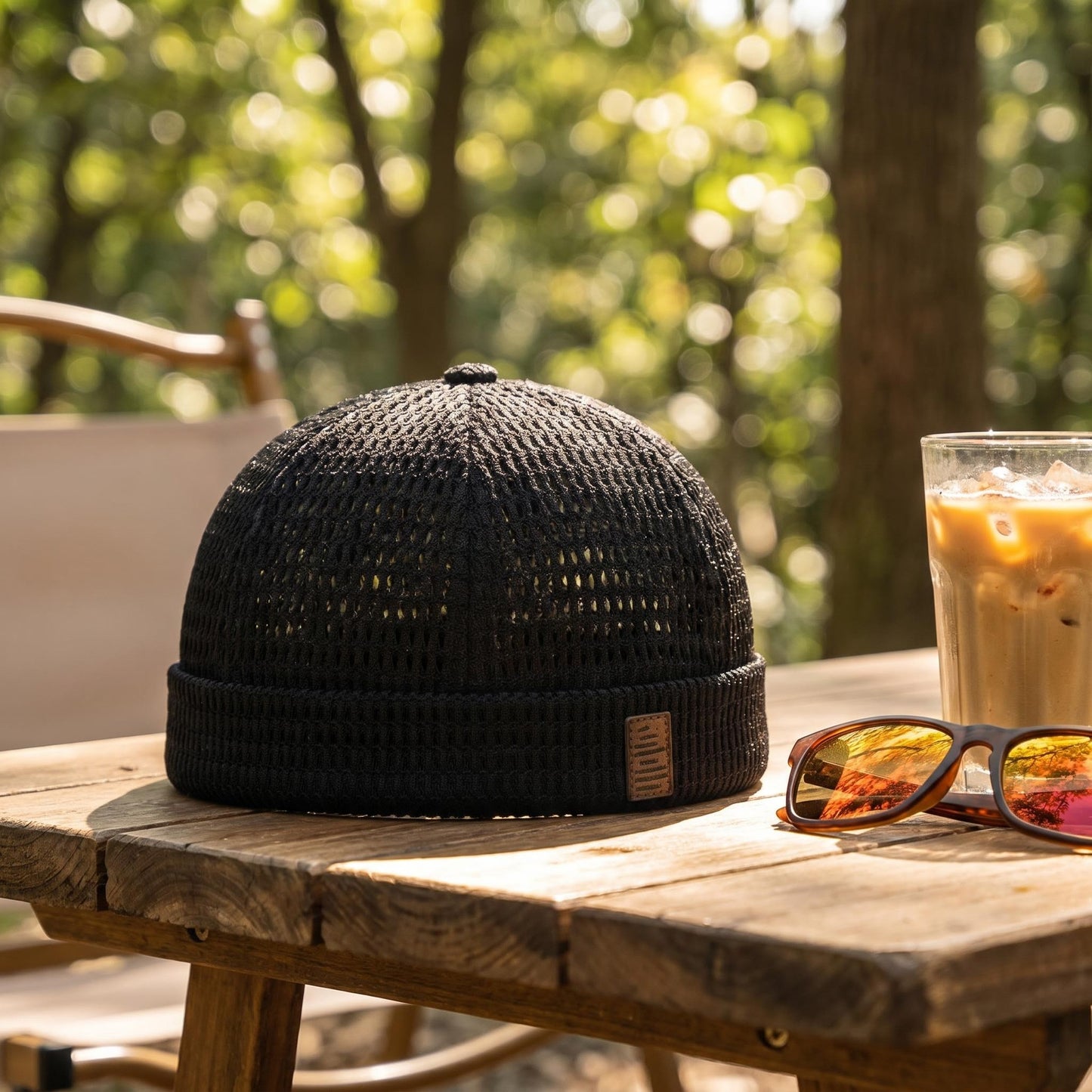 🧢☀️ Ľahká, priedušná sieťovaná čiapka bez okraja