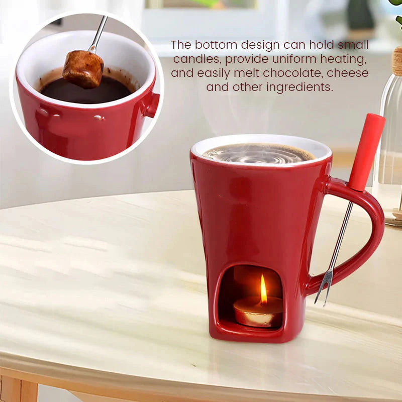 【⏰Časovo obmedzená ponuka za polovičnú cenu】Keramický hrnček na čokoládové fondue