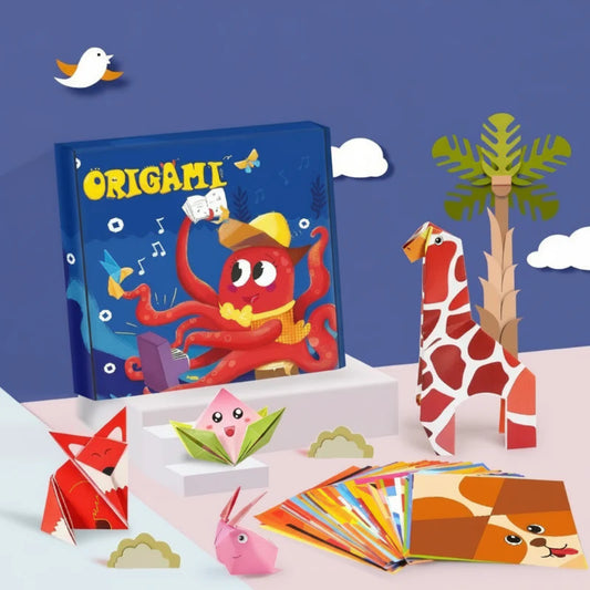 🌟 Detské vzdelávacie DIY Origami remeslo – tvorivá hra pre deti, rozvíja zručnosti a prináša rodinný zážitek! 🎉