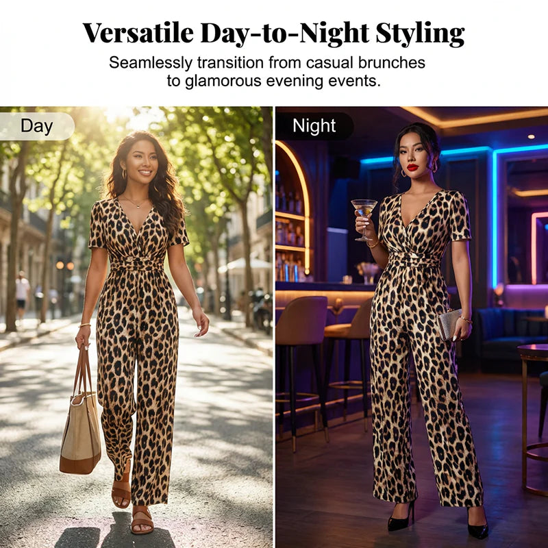 🐆 Štýlový overal s leopardovým vzorom a širokými nohavicami – okamžitý chic look! ✨
