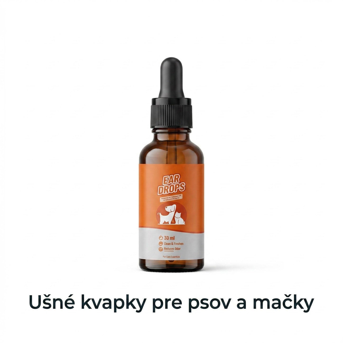 🔥Kúp 1 získaj 1 zadarmo🔥🐶 Prírodné kvapky do uší pre psov a mačky – úľava od svrbenia a zápachu! 🐱