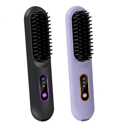 💇 Prenosný bezdrôtový hrebeň na vyrovnávanie vlasov – hladké vlasy za pár sekúnd! ✨