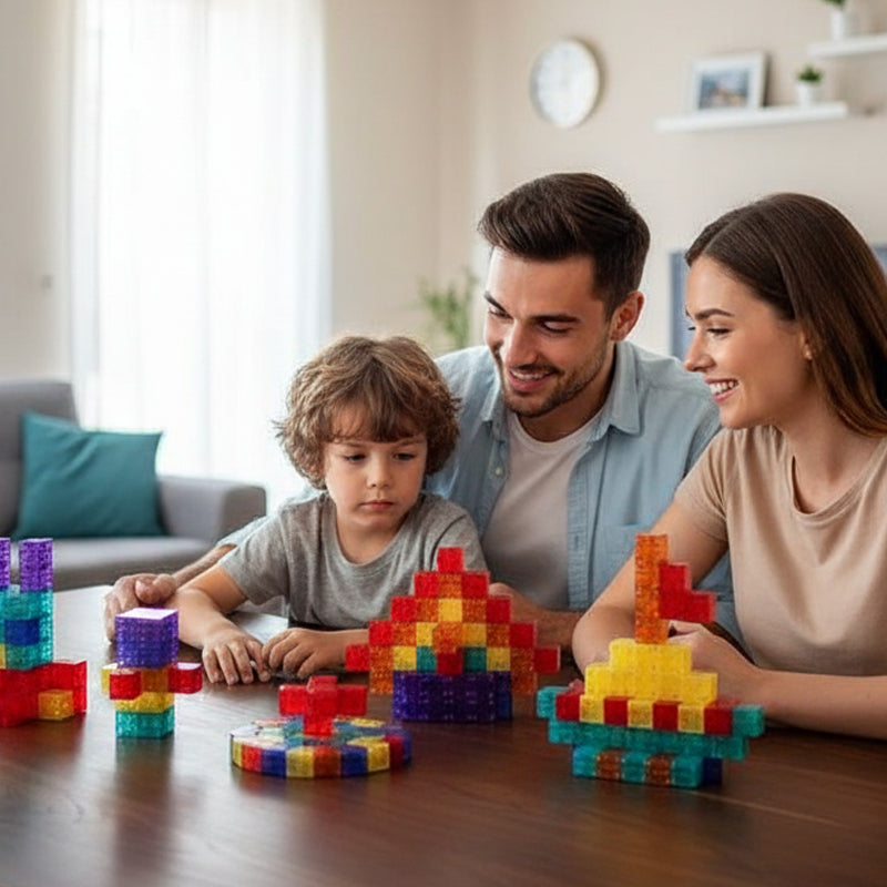 🧲🧱 Magnetické stavebnice pre deti – Neobmedzená kreativita a STEM zručnosti! ✨