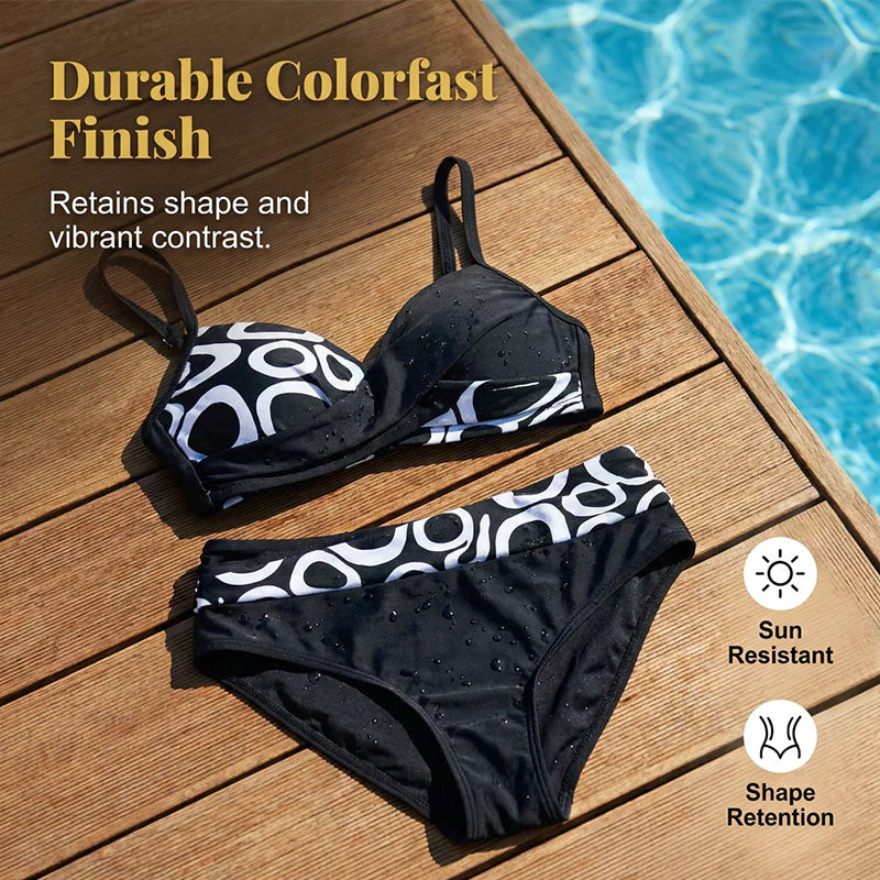 👙 50 % ZĽAVA NA OBMEDZENÚ DOBU! ✨ Dvojdielne dámske bikiny s push-up efektom