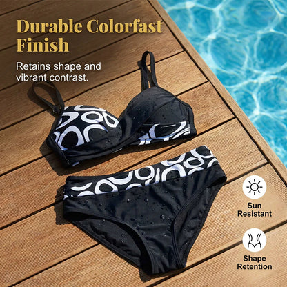 👙 50 % ZĽAVA NA OBMEDZENÚ DOBU! ✨ Dvojdielne dámske bikiny s push-up efektom
