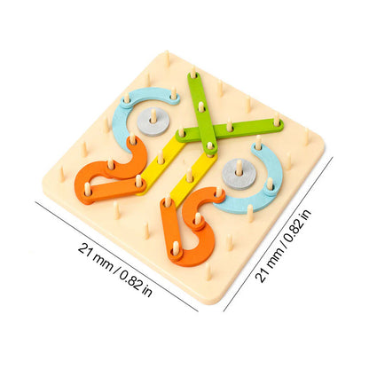 【🧩 Nechajte deti užívať si učenie hrou.】Montessori hádanky