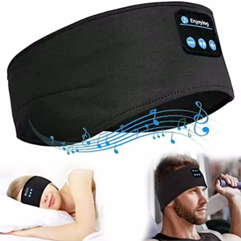 😴Slúchadlá Bluetooth 5.0 s hlavovým mostom na spanie – hudba, pohodlie a hlboký spánok?